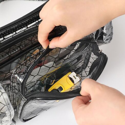 Versatile Bag Transparent PVC Shoulder Bags Large Capacity For Semiconductor Cleanrooms Clear Pvc Bag in Kuwait