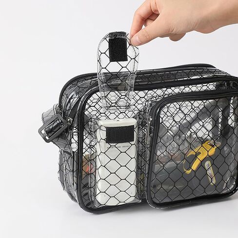 Versatile Bag Transparent PVC Shoulder Bags Large Capacity For Semiconductor Cleanrooms Clear Pvc Bag in Kuwait