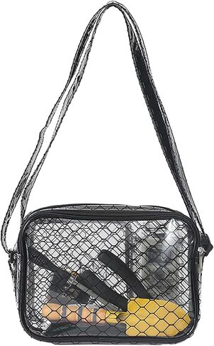 Versatile Bag Transparent PVC Shoulder Bags Large Capacity For Semiconductor Cleanrooms Clear Pvc Bag in Kuwait
