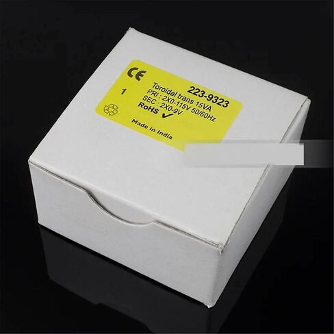 Double 9V 15W Square PCB Welding Plate Sealing Ring Cow Ring Transformer 15VA in Kuwait