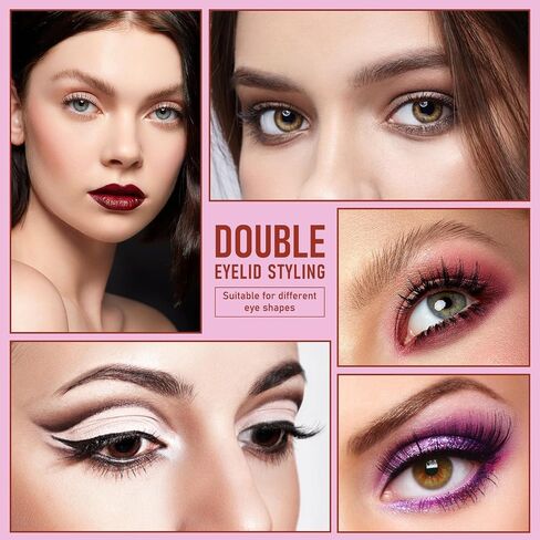 Invisible Eyelid Tape for Hooded Eyes, 600PCS Eyelid Lifter Strips, Waterproof Double eye lid tape, Say Goodbye easily to Sagging Eyelids, Uneven Eyelids & Monolids in Kuwait