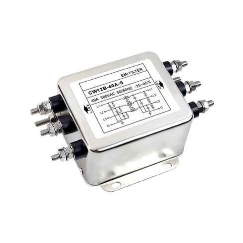 Three-Phase Three-Wire CW12B-10A/20A/30A/40A/50A/60A-S Power Filter 380V Inverter S Type CW12B-10A-S CW12B-30A-S(CW12B-40A-S) in Kuwait