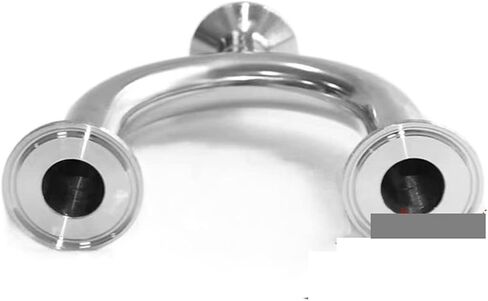 1.5" Pipe OD 19.25.32.38MM U Shape 3 Way SS304 Stainless Steel Ferrule OD 50.5MM Pipe Fittings 1.5" Tri Clamp (Size : 32MM x 51 Ferrule) Plumbing Fittings in Kuwait