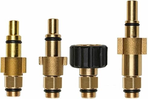 High Pressure Washer Accessories for Snow Foam Lance/Foam Generator Copper Quick Connection Pipe Fittings Foam Nozzle (Color : S3) Plumbing Fittings in Kuwait