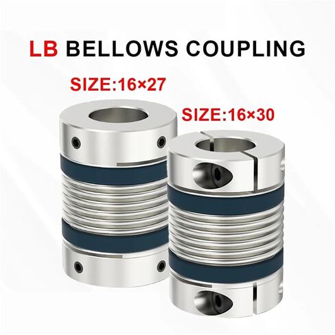LB-B-D16L30 3 مللي متر إلى 8 مللي متر سبائك الألومنيوم مقرنة للعمود منفاخ اقتران مخرطة توصيل 1 قطعة (LB-D-D16L27-3X6) in Saudi Arabia