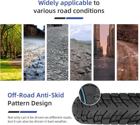 ulip 10x2.5 Scooter Solid Tires 10 Inch for Kugoo M4/M4 Pro Zero 10X Electric Scooter Accessories, Off-Road Replacement for 10x2.125 10x2.25 Tires (2 PCS) in Kuwait
