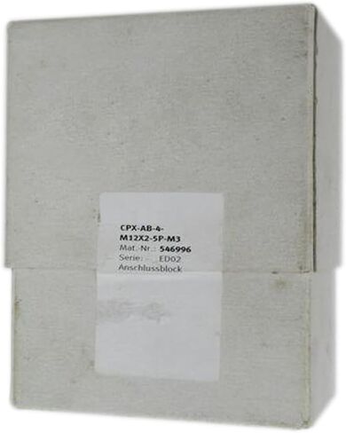 Expedited CPX-AB-4-M12X2-5P-M3 546996 New and Sealed in Box CPXAB4M12X25PM3 546996 CPX-AB-4-M12X2-5P-M3 546996 Fast in Kuwait