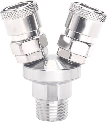 موصل سريع C ذاتي القفل؛ SMV 2-Way 1/2" خيط أبيض | 2Way in Kuwait