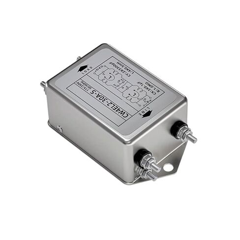 Single-Phase Bipolar Power Filter CW4EL2-S 3A/6A/10A/20A/30A Circuit purifies EMI Anti-Jamming Type CW4L2-10A-S Las(CW4L2-3A-S) in Kuwait