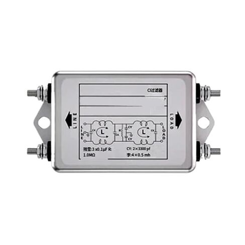 Single-Phase Bipolar Power Filter CW4EL2-S 3A/6A/10A/20A/30A Circuit purifies EMI Anti-Jamming Type CW4L2-10A-S Las(CW4L2-3A-S) in Kuwait