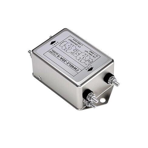 Single-Phase Bipolar Power Filter CW4EL2-S 3A/6A/10A/20A/30A Circuit purifies EMI Anti-Jamming Type CW4L2-10A-S Las(CW4L2-3A-S) in Kuwait
