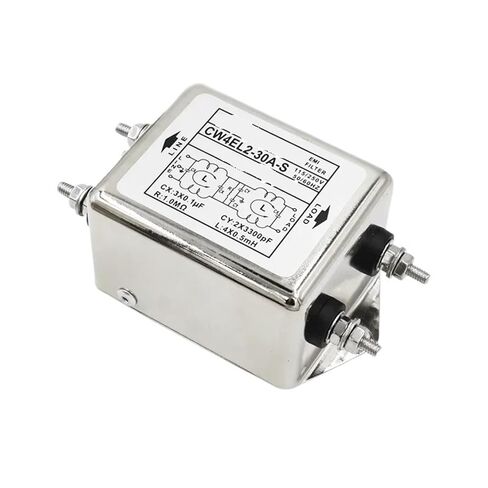 High Performance Anti-Interference Single-Phase 220V Power Filter CW4EL2-3A-S Screw Interface(CW4EL2-10A-S) in Kuwait