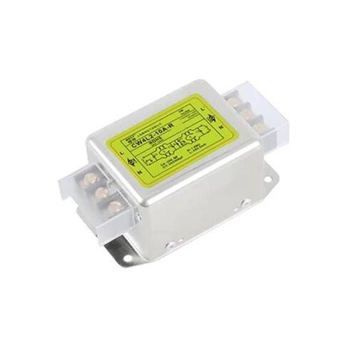 220V Terminal Block Bipolar Strong Anti-Interference EMI Purification CW4L2-10A-R 20A 30A Power Supply Filter(CW4L2-10A-R) in Kuwait