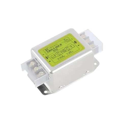 220V Terminal Block Bipolar Strong Anti-Interference EMI Purification CW4L2-10A-R 20A 30A Power Supply Filter(CW4L2-10A-R) in Kuwait