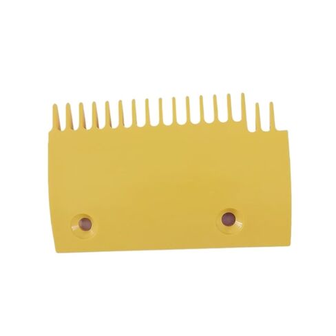 17T DSA2000168-R L146.5mm W95mm Hole Space 90mm 146.5 * 95 * 90 RHS Escalator ABS Comb Yellow Plastic Lift Spare Parts in Kuwait