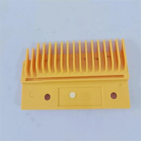 17T DSA2000168-R L146.5mm W95mm Hole Space 90mm 146.5 * 95 * 90 RHS Escalator ABS Comb Yellow Plastic Lift Spare Parts in Kuwait