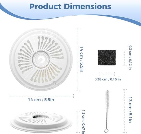 16 PCS Filter Unit 3.0 Pet Cat Kit Water Fountain Filters,Fit for E versweet Solo 2/Solo SE, E versweet 3 Pro/2S/3, Including Replacement Filters and Replaced Foam Pump Filter in Saudi Arabia