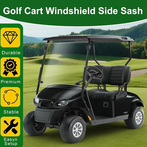 Golf Cart Windshield Retaining Clips 1.0-inch Width, 11.2-inch Length 2 Pcs for EZGO TXT 2014-up, Club Car Precedent, Tempo, Onward, DS, Yamaha G16 G19 G21 G22 G29 Drive Windscreen Mount Sash in Saudi Arabia