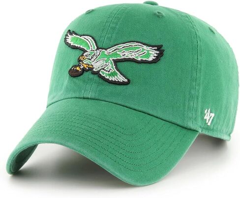 47 NFL Unisex Adult Clean Up Throwback Logo Adjustable Hat Cap One Size in Saudi Arabia