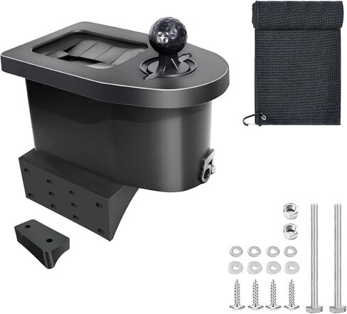 Golf Cart Ball Washer and Club Cleaner Kit, Golf Ball Cleaner and Club Head Washer with Golf Towel, Universal Golf Ball Washer Cleaner for EZGO, Club Car, Yamaha, Advanced EV, Star EV in Saudi Arabia
