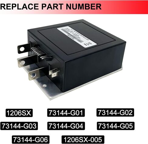 73144g06 1206SX DCS 9-Pin Motor Controller Fit EZGO TXT Medalist 1995-2000 | 73144g01 73144g03 1206SX-005 for Curtis PMC Golf Cart SepEx Controller 36 Volts 300 Amps 73144G02 73144G04 73144G05 in Saudi Arabia