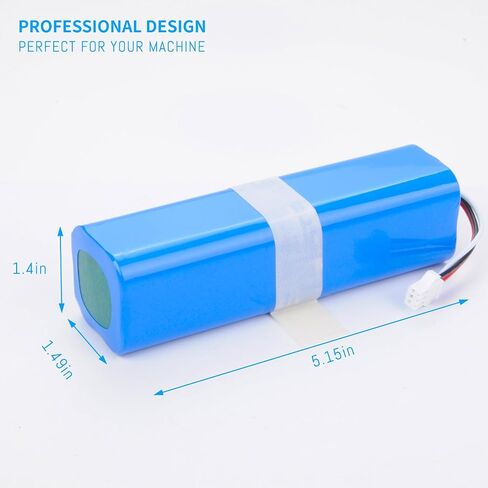 6800mAh Replacement Vacuum Battery Compatible with HONITURE Q6, Q6 Pro, Q6 Se Robot Vacuum Cleaner with Tools 14.4V in Kuwait