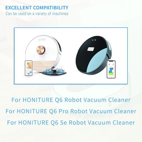 6800mAh Replacement Vacuum Battery Compatible with HONITURE Q6, Q6 Pro, Q6 Se Robot Vacuum Cleaner with Tools 14.4V in Kuwait
