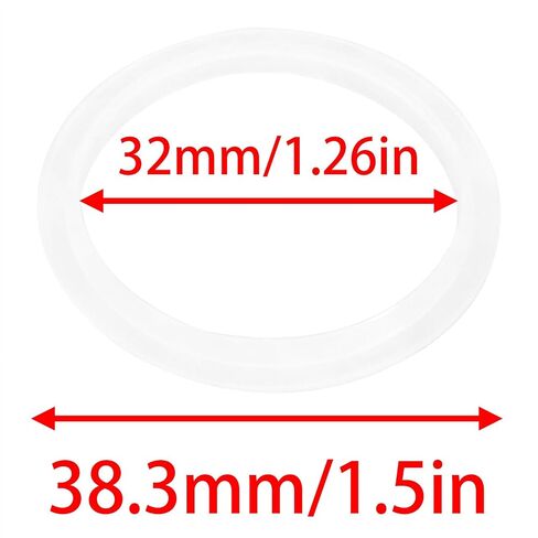 O-Ring Gasket Basin Sealing Ring Sink Gasket Inner Diameter 32mm Outer Diameter 38mm Suitable for Bathroom Push-Out washbasin Drain Plug 6pcs in Kuwait