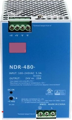 Switching Power Supply NDR-480-24 24V 480W 20A in Saudi Arabia