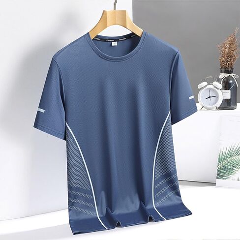 Women's Sports Tops Short Sleeve Loose Fitness Tops Crew Neck Summer Outfits Workout Going Out Running Tee Shirt in Kuwait
