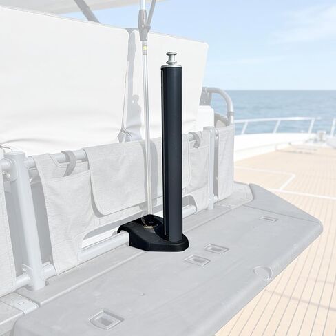 ALMULOO Water Ski Wake Pylon Compatible with Sea Doo Switch Pontoon Boat | Universal Pontoon Boat Parts Replacement For 295100971 Powder Coated Textured Aluminium+Plastic in Kuwait