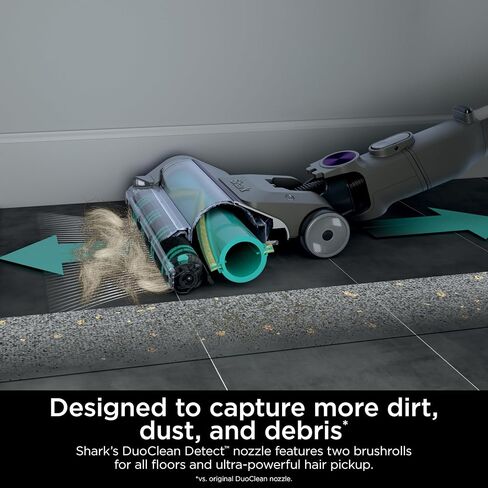 Shark IP1251 PowerDetect Cordless Stick Vacuum, HEPA Filtration, 70-Minute Runtime, Carpet & Hard Floor, Portable, XL Dust Cup, Perfect for Pet Hair (Renewed) in Kuwait