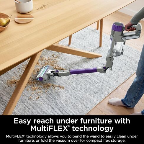Shark IP1251 PowerDetect Cordless Stick Vacuum, HEPA Filtration, 70-Minute Runtime, Carpet & Hard Floor, Portable, XL Dust Cup, Perfect for Pet Hair (Renewed) in Kuwait