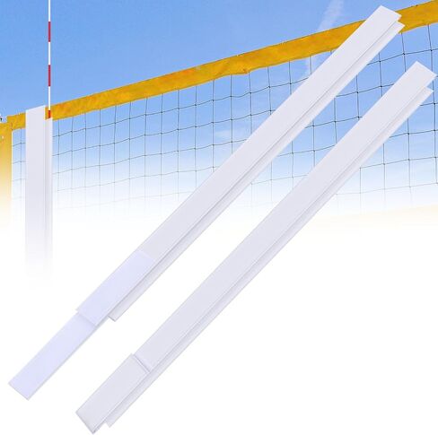 Shappy 2 Pcs Volleyball Net Antenna Sleeves, 40 Inch Volleyball Antenna Pocket, Indoor and Beach Volleyballs Equipment Accessories, Adjustable Length (No Antennas Included) in Kuwait