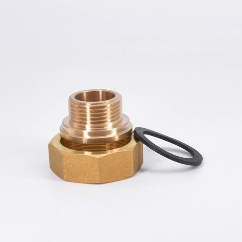 1-1/2" Female To 1" Male Short Scoket Union Brass Union Pipe Fitting Water Gas Oil For Water Meter in Saudi Arabia