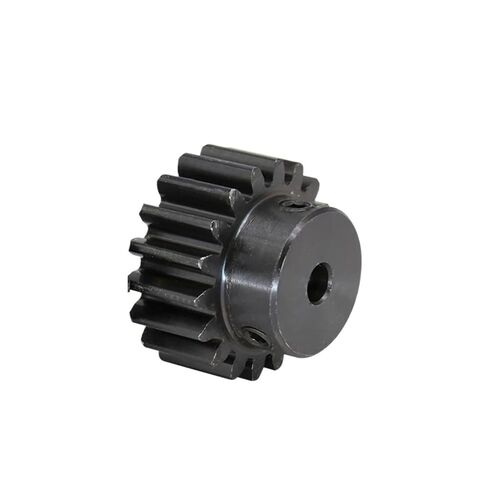 Steel Heavy Duty Motor Pinion Gear 1.5M 17/18T Inner Bore 5-12mm Blackening Carbon Steel Metal Spur Gear for Transmission(10mm-1.5M17T) in Kuwait