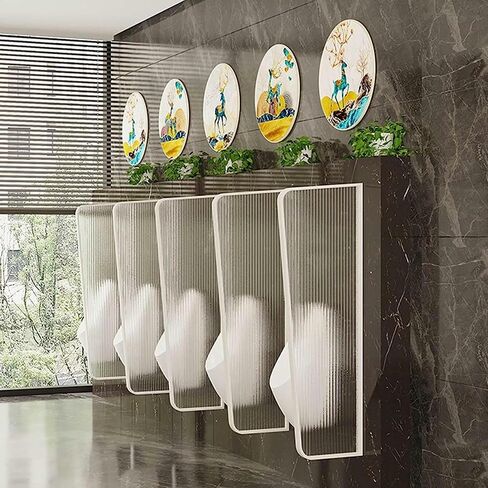Urinary Partition Protection Screen Urinary Privacy Screen for Men Mounted On The Wall of Urinary Screen. in Kuwait