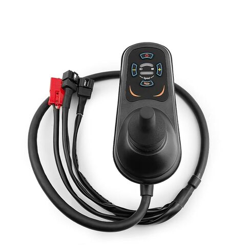 24V Dual Drive Brushed Motor Joystick Controller Forward Reverse Max Current 45A for Indoor Wheelchair Bike with Remote in Kuwait