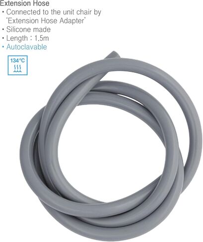 Osung 1.5m Suction Tip Extension Hose Autoclavable -SNKHS. 3 pcs in Kuwait