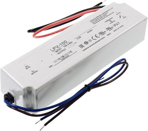 تحويل التيار الكهربائي LPV-100 5V/12V/15V/24V/36V/48V 100W; 36 فولت 2.8 أمبير | LPV100 in Kuwait