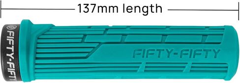 FIFTY-FIFTY Mountain Bike Grips, Single Lock-on MTB Handlerbar Grips, Mountain Bike Pedals, Non-Slip MTB Nylon Composite, 9/16" Bicycle Pedals, Lightweight and Wide Flat Platform in Kuwait