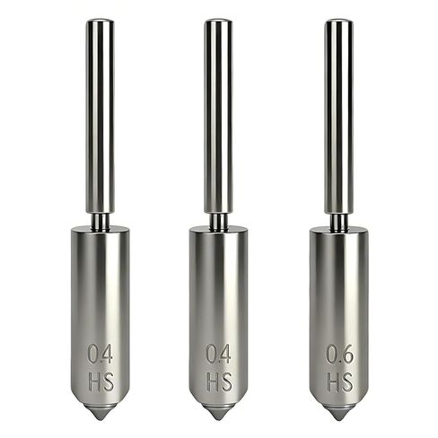 3PCS Kobra S1 Max Nozzles, 0.4MM 0.4MM 0.6MM Hardened Steel Integrated Hotend Nozzles, High Speed Printing & Quick-Release Hot End Nozzle for Anycubic Kobra S1 Max Combo in Kuwait