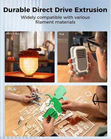 Creality Official K2 SE Extruder Kit, 80N Strong Extrusion Force & Dual Gear Design Provide Smooth and Precise Feeding, Compatible with Creality K2 SE in Kuwait