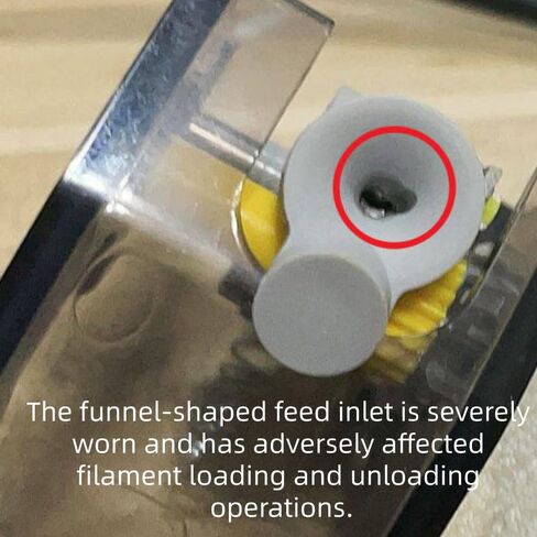 AMS Feeding Funnel Assembly – Original Replacement Part for AMS Unit, Feed Funnel with Circuit Board, Fix Filament Loading and Unloading Issues, Compatible with Bambu Lab AMS Not for 2 Pro in Kuwait