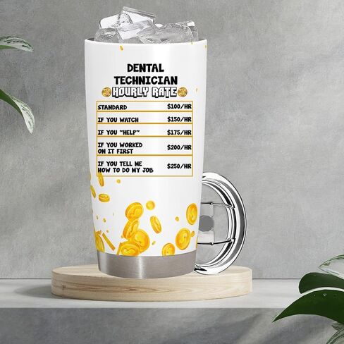 Generic Dental Technician Gifts, Gift For Dental Technician, Dental Technician Promotion Gift, thank you Dental Technician appreciation gift Tumbler, 20 Oz in Kuwait