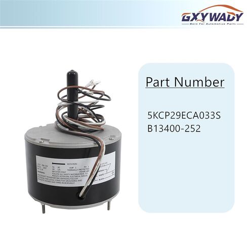 استبدال محرك مروحة GXYWADY 208-230 فولت لـ 5KCP29ECA033S B13400-252 in Kuwait