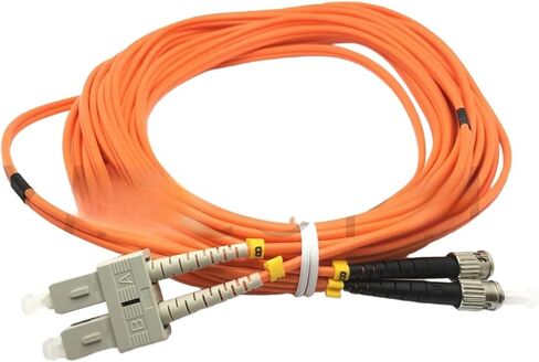 5M MM OM1 62.5/125 3.0mm دوبلكس SC-ST SCUPC إلى STUPC وصلة الألياف in Kuwait
