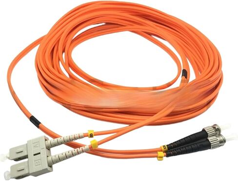 5M MM OM1 62.5/125 3.0mm دوبلكس SC-ST SCUPC إلى STUPC وصلة الألياف in Kuwait