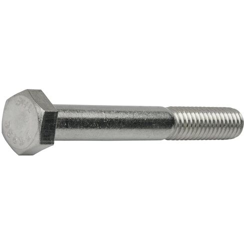 1/4-20 × 4 براغي سداسية الرأس، محرك سداسي خارجي، الفولاذ المقاوم للصدأ 304، ملولب جزئيًا، الفولاذ المقاوم للصدأ، الكمية 10 in Kuwait