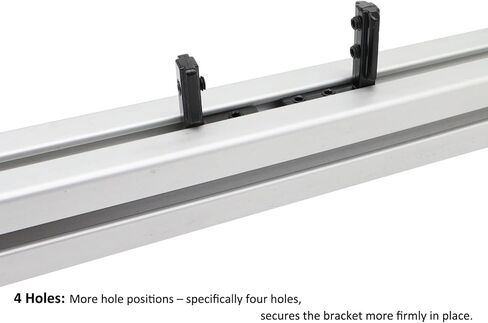 20 Sets 40 Series Aluminum Extrusion Profile T Slot Internal Corner Bracket 4040 Right Angle Connector with 4 Hole M6 Screw for 40/40 4080 Extruded Aluminum Hardware in Kuwait